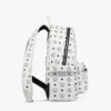 Mochila Stark con tachuelas laterales en Visetos Mochila Stark con tachuelas laterales en Visetos