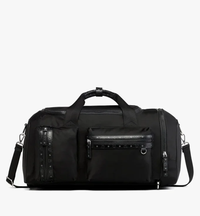 Ottomar Weekender en Econyl® y piel Ottomar Weekender en Econyl® y piel