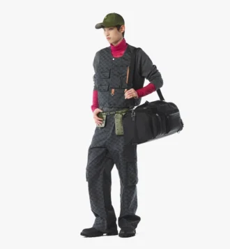 Ottomar Weekender en Econyl® y piel