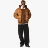 Parka de nailon ripstop con monograma
