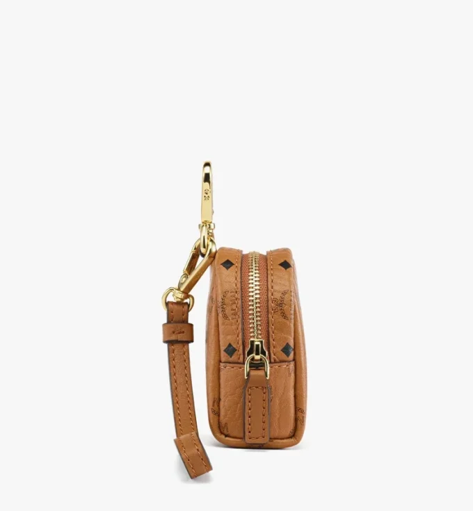 Portabolsas para mascotas con correa de muñeca en piel con estampado Monogram Portabolsas para mascotas con correa de muñeca en piel con estampado Monogram