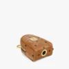 Portabolsas para mascotas con correa de muñeca en piel con estampado Monogram Portabolsas para mascotas con correa de muñeca en piel con estampado Monogram