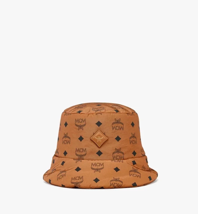 Sombrero de pescador acolchado con estampado Monogram en Econyl® Sombrero de pescador acolchado con estampado Monogram en Econyl®