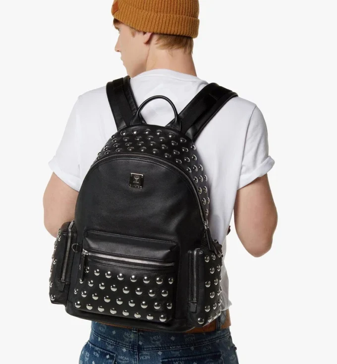 Stark Backpack en piel de cordero Galactic Gala