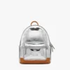 Stark Backpack en piel metalizada