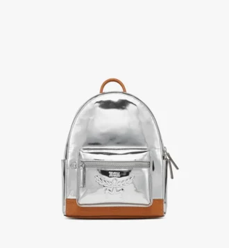 Stark Backpack en piel metalizada