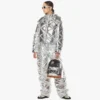 Stark Backpack en piel metalizada