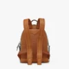 Stark Backpack en piel metalizada