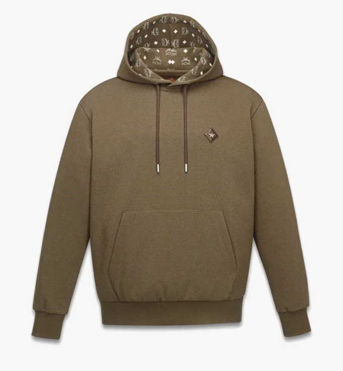 Sudadera Essential con capucha de ponte y parche con el logotipo Sudadera Essential con capucha de ponte y parche con el logotipo