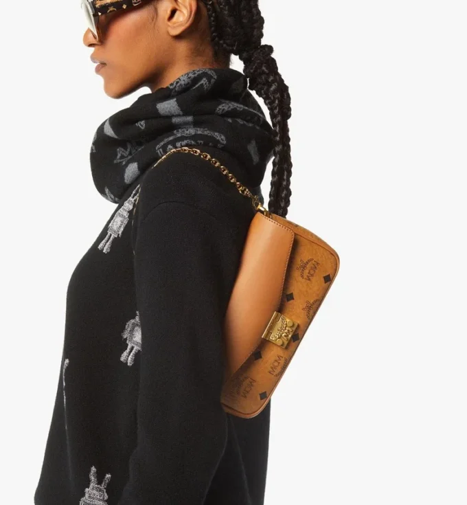 Tracy Crossbody en mezcla de piel Visetos